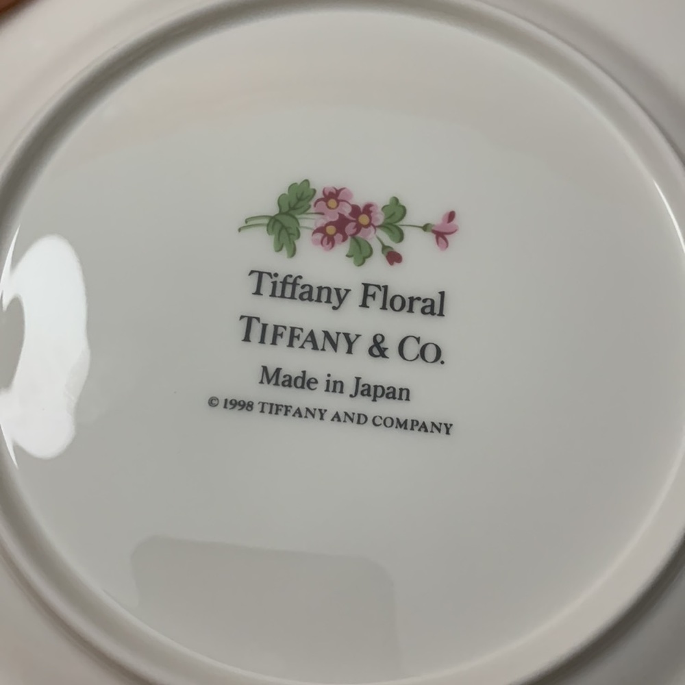 ⭐️⭐️Authentic Tiffany Two Set Plate⭐️⭐️FIRM - Picture 7 of 12